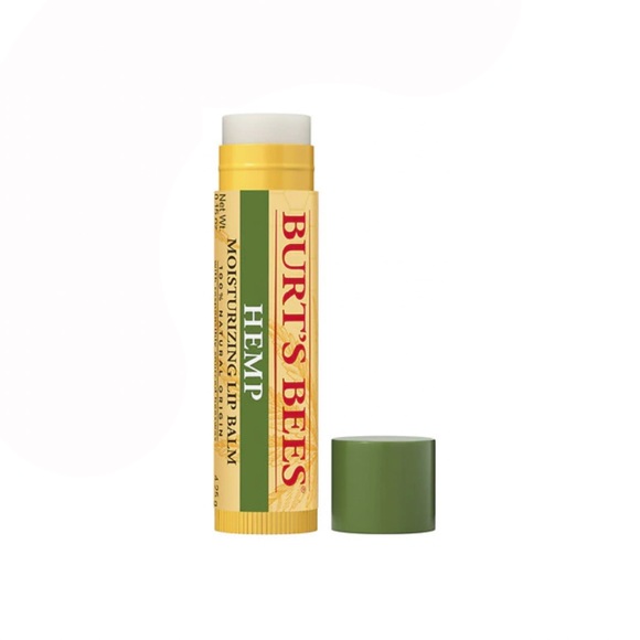 $2❤️🔥 Burt’s Bees Hemp Cocoa Butter Lip Balm 👄 🍃 NEW Healing Natural